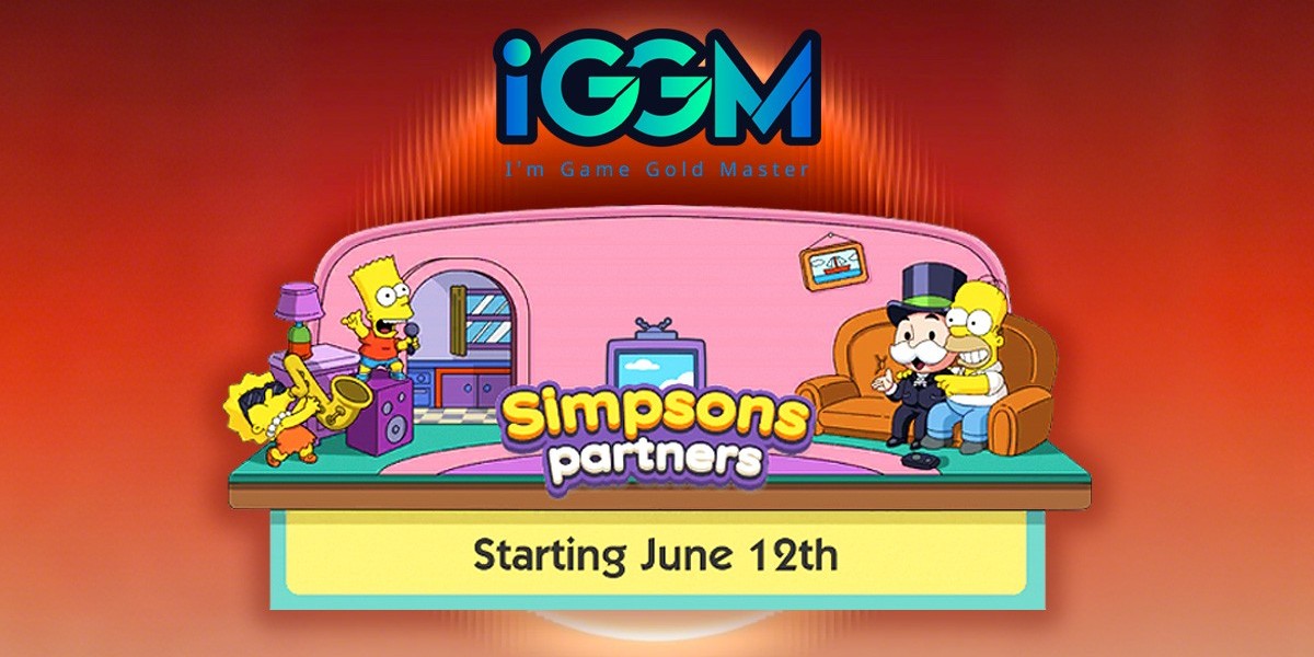 IGGM 2026 June 12 Monopoly Go Simpsons Partners 1 To 4 Full Carry Slots Sale